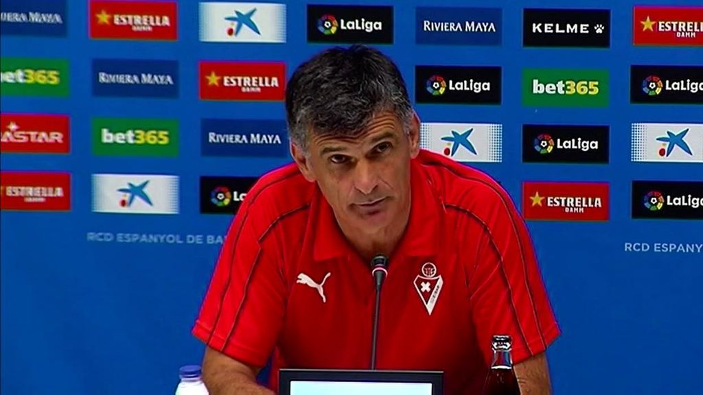 La rajada de Mendilibar sobre el VAR tras perder ante el Espanyol