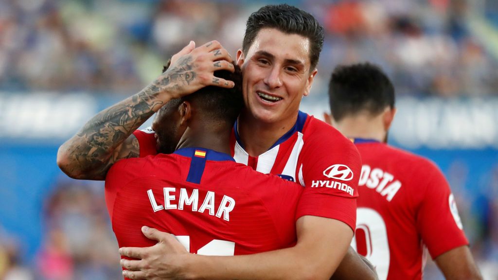Giménez no se descarta para el derbi del Bernabéu pese a la lesión que sufrió ante el Huesca