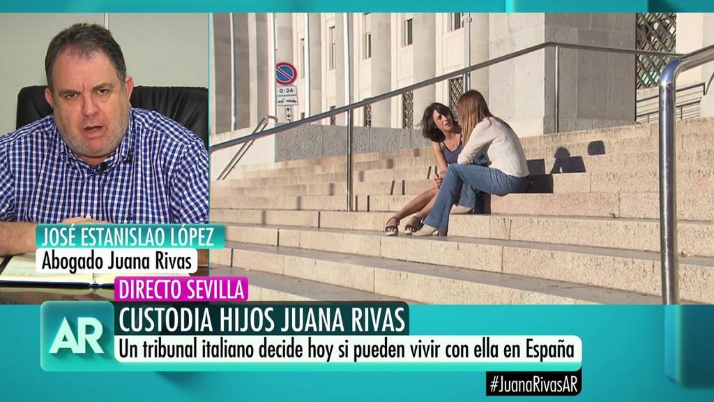 José Estanislao, abogado de Juana Rivas: "Hemos denunciado a Arcuri por malos tratos a los niños"