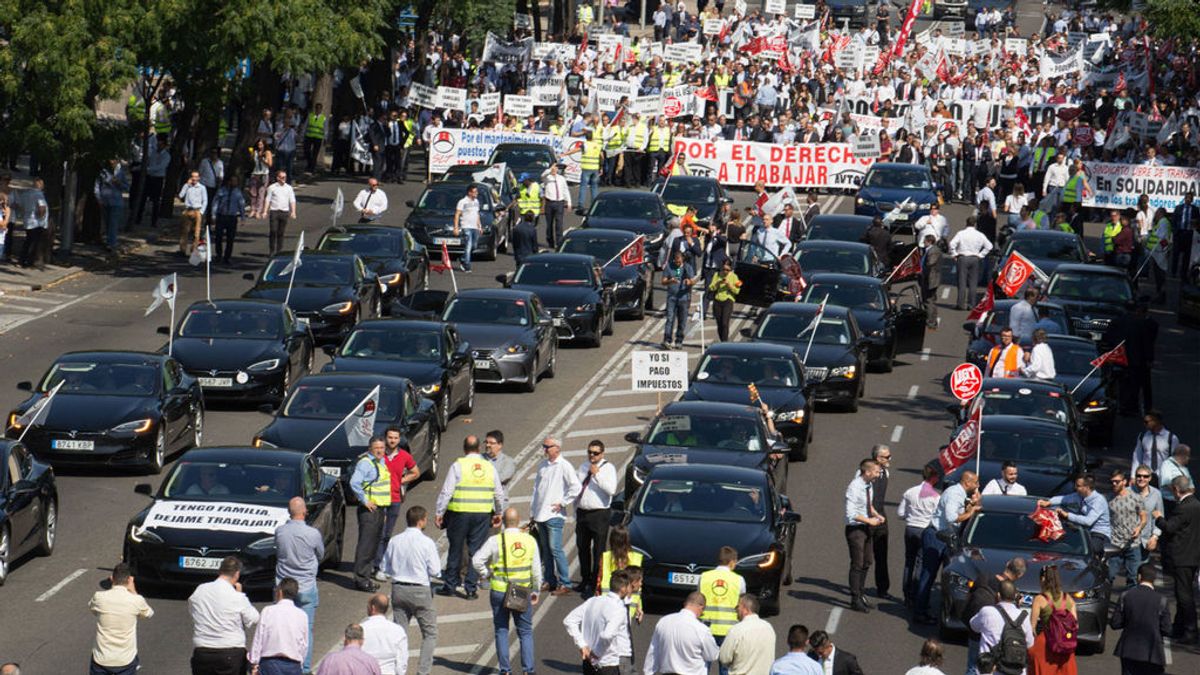 Los conductores de VTC desconvocan la protesta en Madrid de este viernes