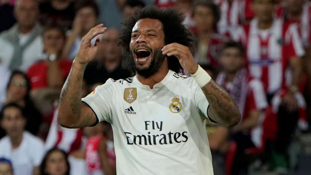 Marcelo, baja definitiva para el derbi por una lesión muscular en el sóleo