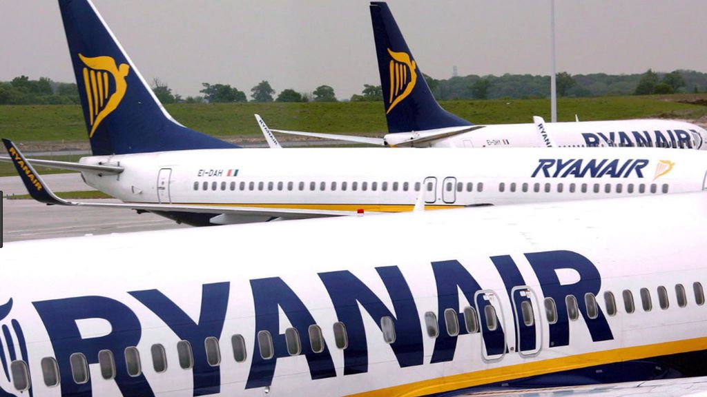 Huelga en Ryanair:  64 vuelos cancelados en España