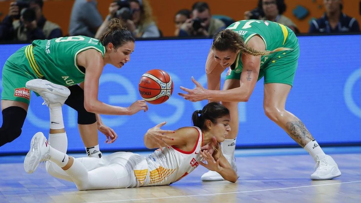 España dice adiós al Mundial tras caer eliminada ante Australia en semis (66-72) España dice adiós al Mundial tras caer eliminada ante Australia en semis (66-72)