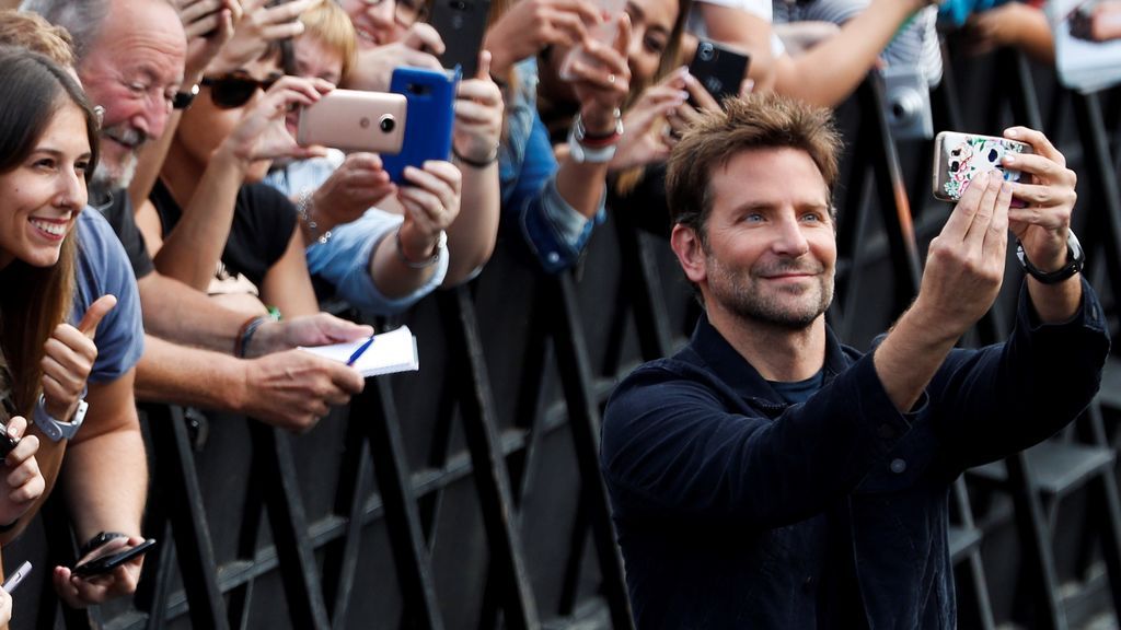 Bradley Cooper concentra todas las miradas en San Sebastián