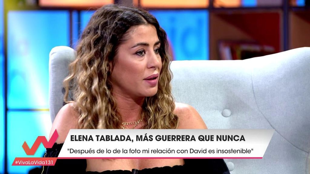 Elena Tablada, después de la polémica de la foto de Ella