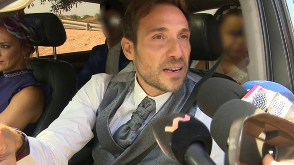 La pullita de Antonio David a Rocío Carrasco en la boda de Ortega Cano y Ana María Aldón