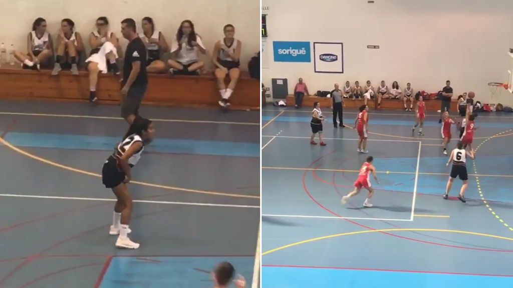 La espectacular jugada de Thaisa Alcántara: la hermana pequeña de Thiago y Rafinha que triunfa en el baloncesto