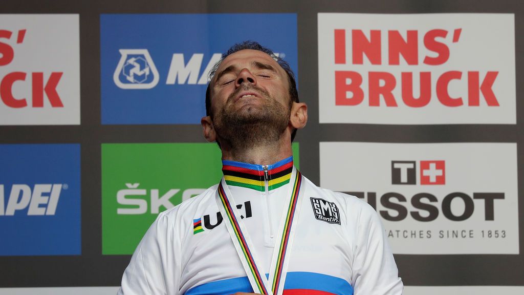 Alejandro Valverde, campeón del mundo de ciclismo en ruta