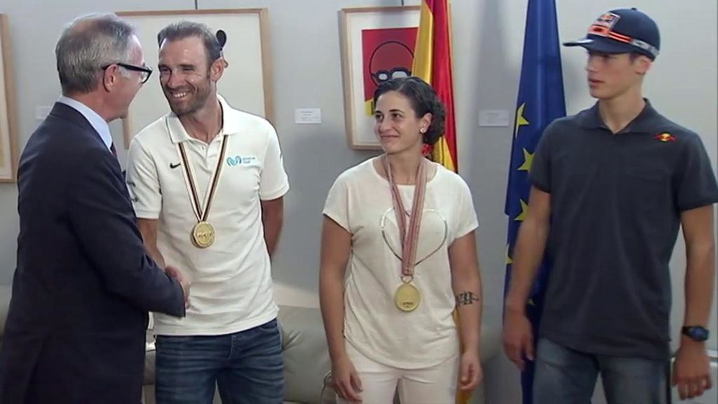 El reconocimiento a Valverde, Ana Carrasco y Jorge Prado en el Consejo Superior de Deportes