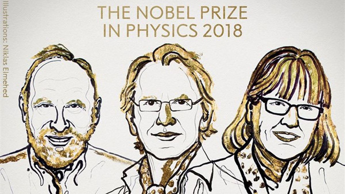 Conceden el Nobel de física a una mujer por primera vez en 55 años Conceden el Nobel de física a una mujer por primera vez en 55 años