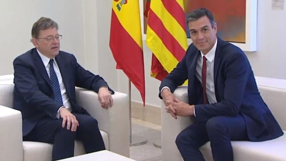 El presidente Sánchez y Puig cazados por las cámaras con Cataluña: Es una vergüenza, pero es lo que hay