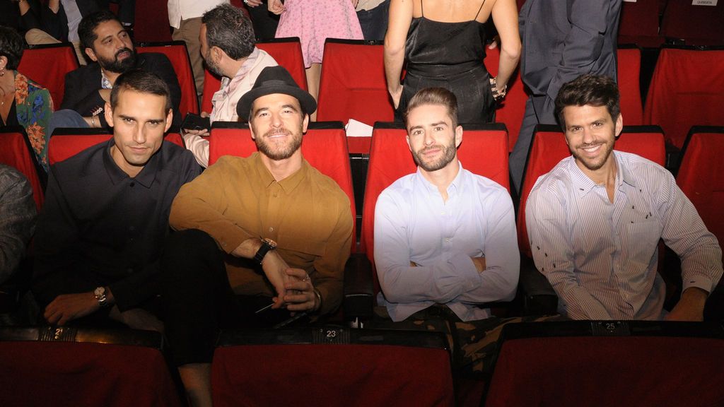 Daniel Duboy, Alfonso Bassave, Pelayo Díaz y Andy McDougall