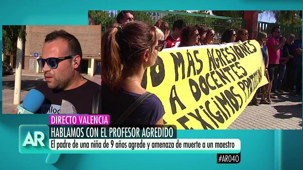 Un profesor  es agredido en Valencia por el padre de una alumna de 9 años