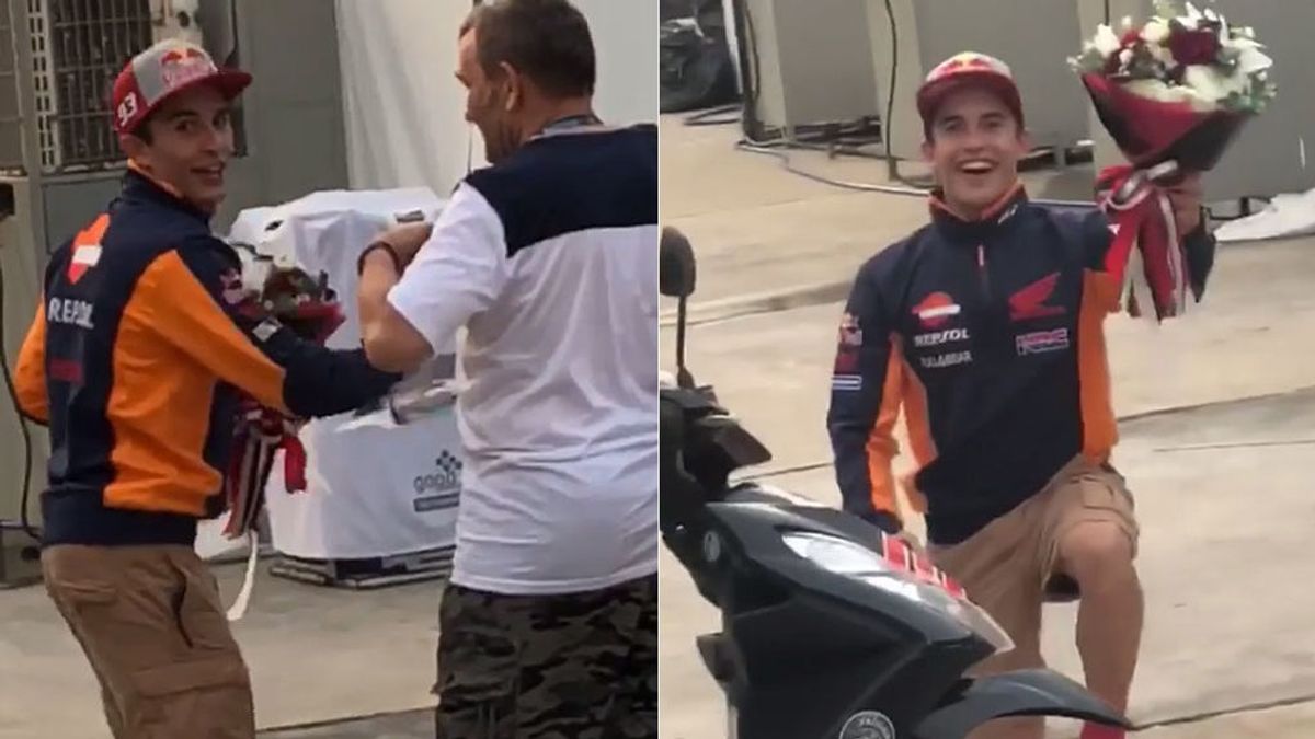 La divertida y romántica petición de matrimonio de Marc Márquez a Scott Redding en el paddock de MotoGP 😜 La divertida y romántica petición de matrimonio de Marc Márquez a Scott Redding en el paddock de MotoGP 😜