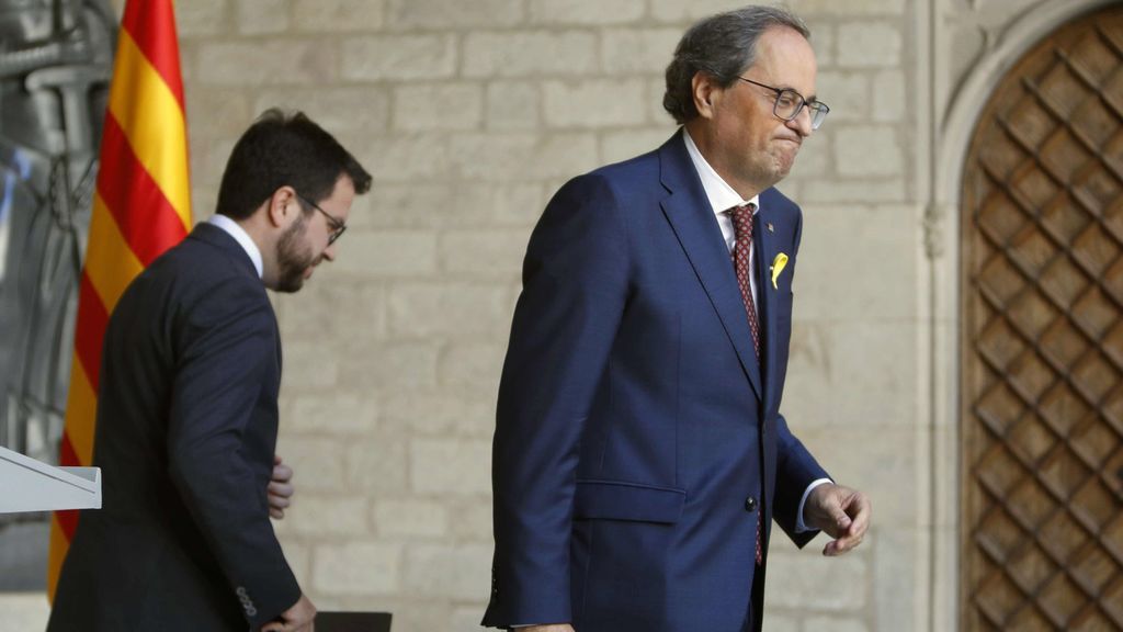 Torra garantiza la unidad del Govern... hasta la sentencia del 1-O