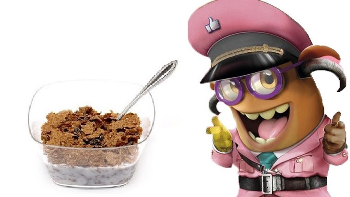 Hitler vestido de rosa en los 'Choco-flakes', la polémica campaña de cereales