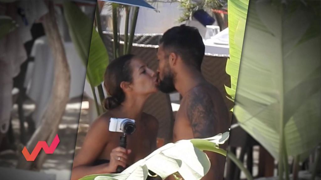 'Misión exclusiva' ha pillado a Tamara Gorro luciendo cuerpazo en bikini junto a su marido en la playa