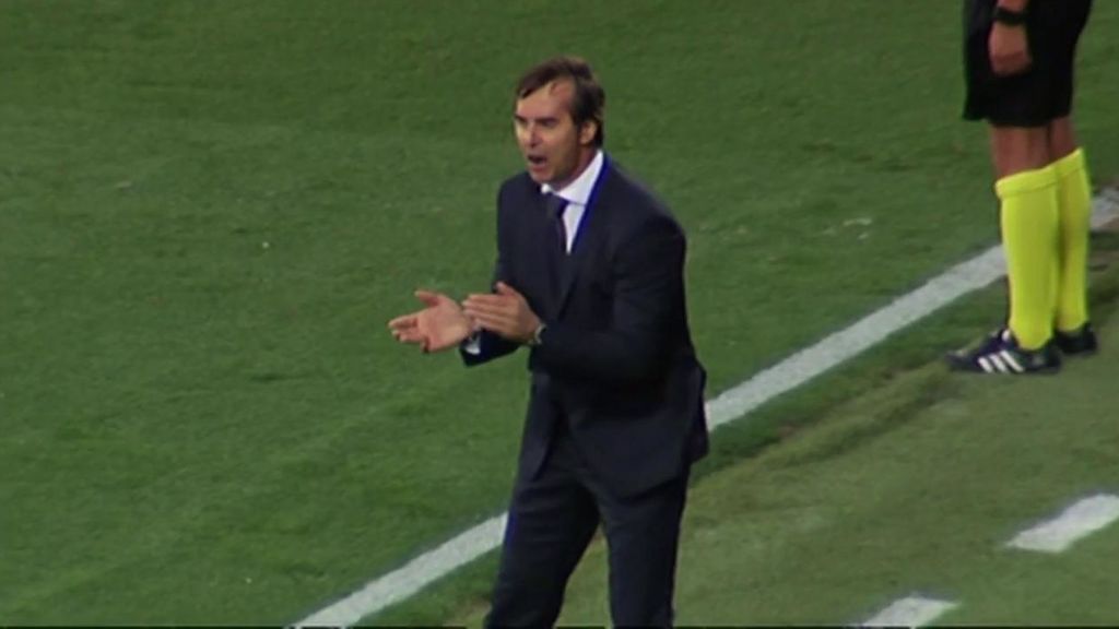 La desesperación de Lopetegui en Vitoria: sin reacción ante otra derrota