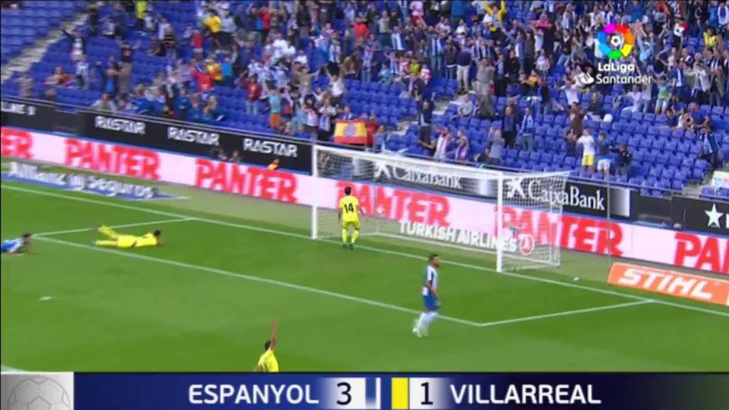 El Espanyol sigue lanzado tras su victoria ante el Villarreal (3-1)