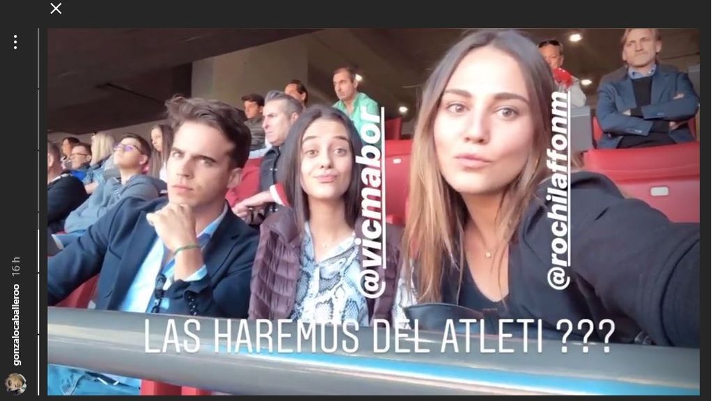 Gonzalo Caballero y Victoria Federica