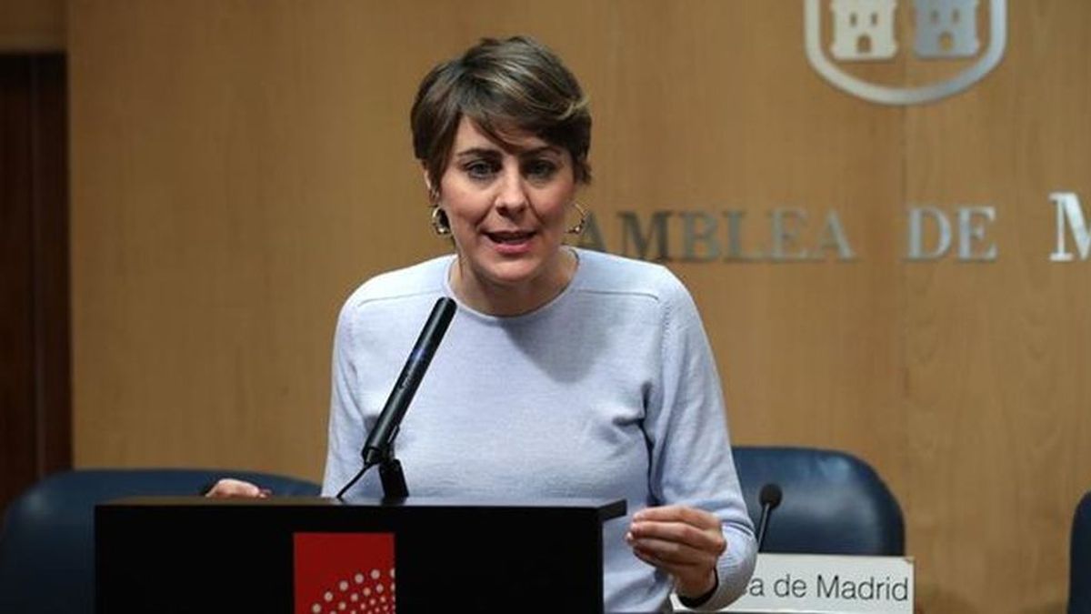 Lorena Ruiz-Huerta presenta su dimisión como portavoz de Podemos en la Asamblea de Madrid