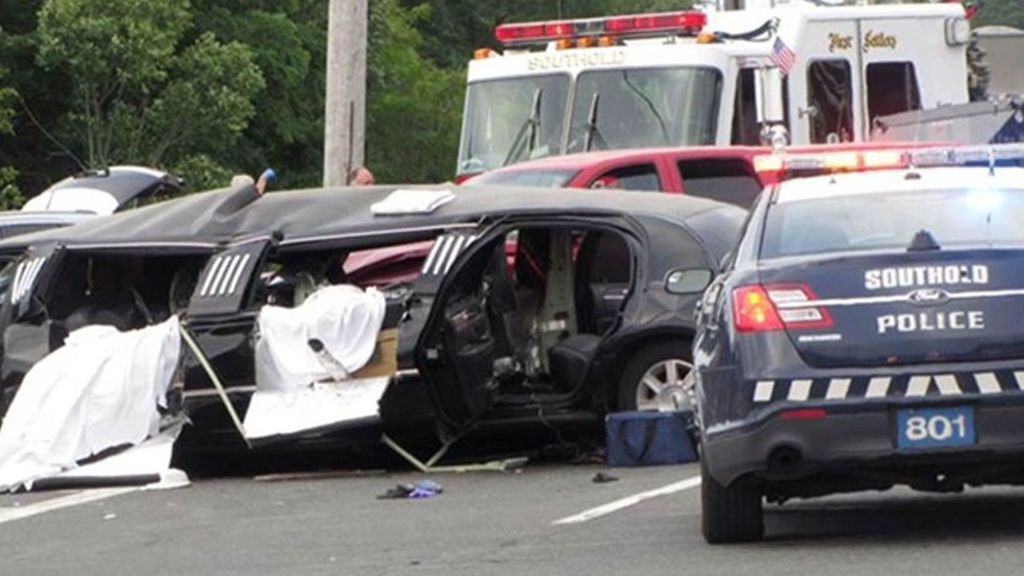 Trágico accidente en Nueva York cuando el chófer de una limusina se saltó un ceda