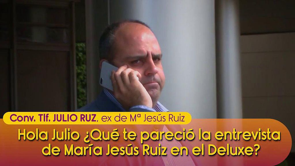 Julio Ruz responde a su ex, Mª Jesús Ruiz: “No se pueden decir más mentiras en menos tiempo”