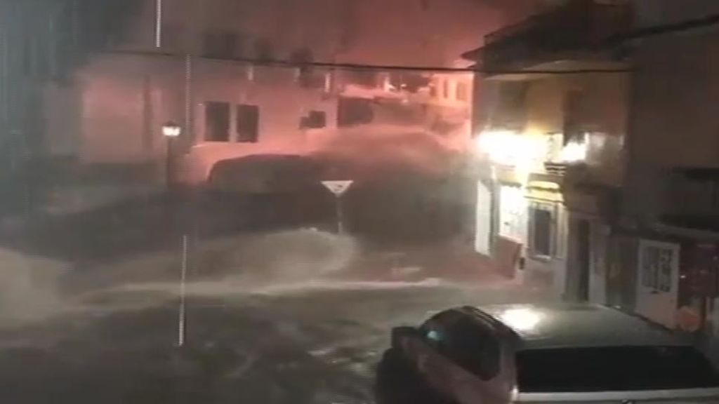 Las lluvias torrenciales también han causado grandes destrozos en Málaga