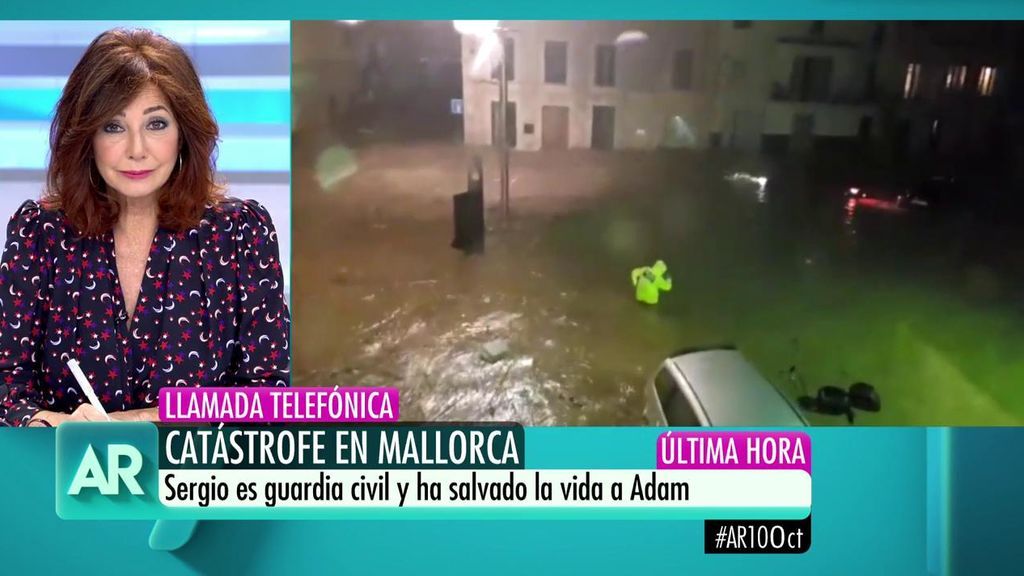 Sergio, el Guardia Civil que salvó la vida a tres personas en Mallorca: "Escuchamos gritos de auxilio y vimos luces de linternas"