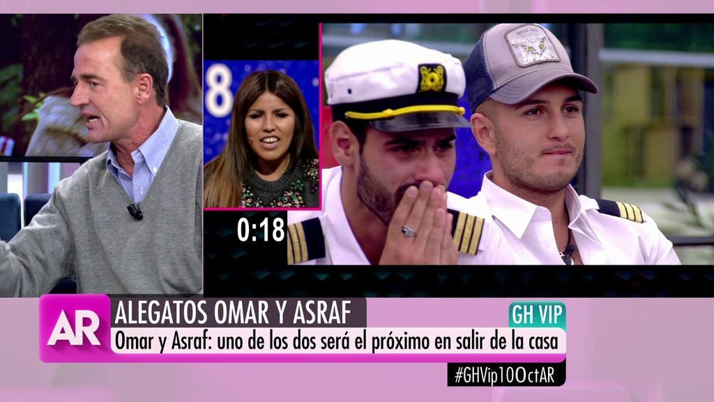Alessandro Lequio: "Chabelita no quiere que sobreviva Asraf,  pero quiere que salga Omar"