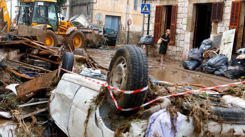 Mallorca, asolada por las inundaciones más trágicas de los últimos treinta años