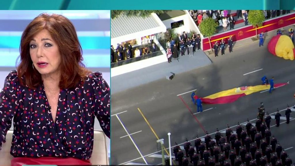 Ana Rosa: "Voy a poner la bandera de España en el balcón"