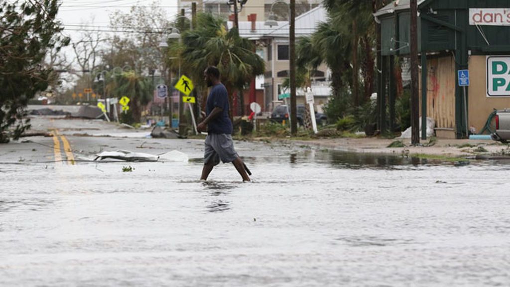 La fuerza del huracán Michael deja imágenes desoladoras