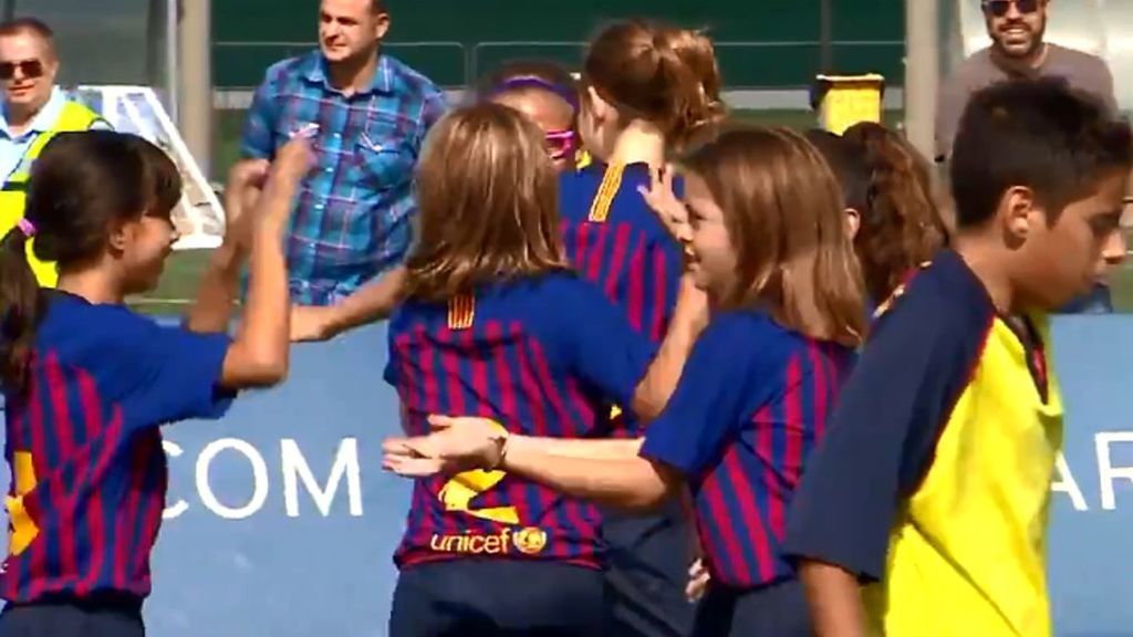 El alevín femenino del Barça jugará en una liga masculina por decisión del club