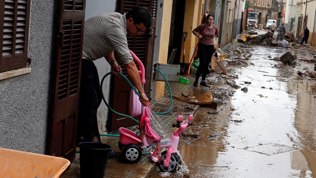 Las mejores imágenes de la solidaridad tras la tragedia de Mallorca