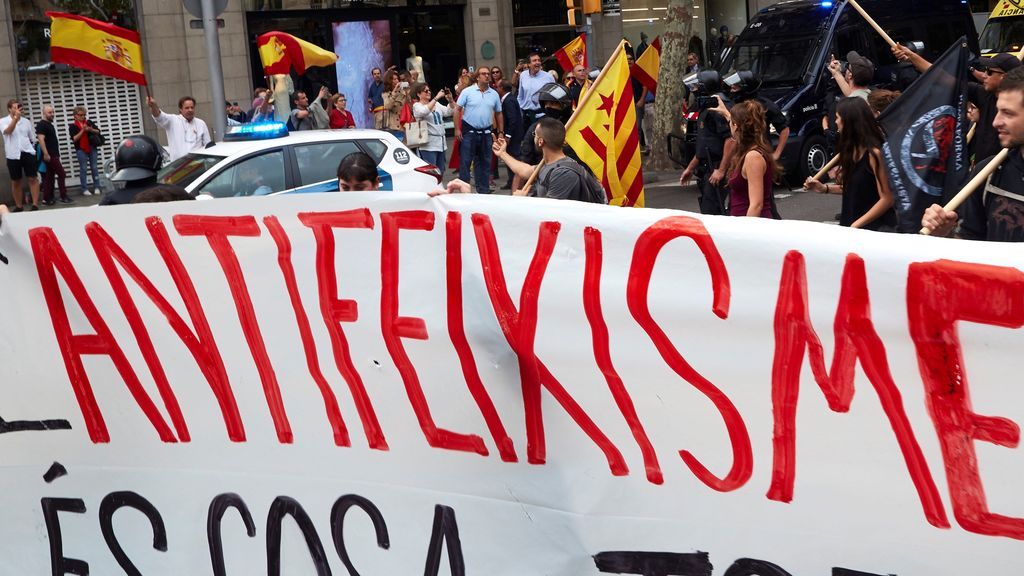 Manifestación antifascista