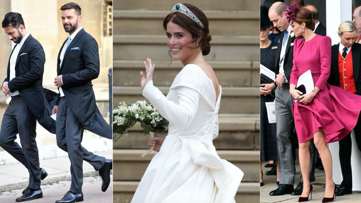 Celebrities por doquier, cicatriz reivindicativa y vendaval: analizamos la boda (más 'it' que 'royal') de Eugenia de York