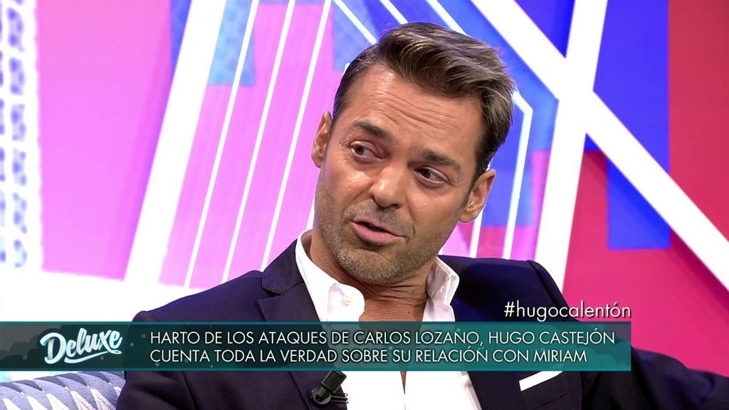 Hugo Castejón: “Siento pena por Carlos Lozano, está despechado”