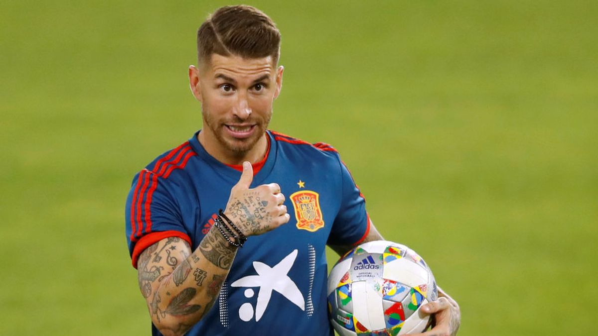 Sergio Ramos pide el apoyo de la afición sevillana para el partido clave de España ante Inglaterra