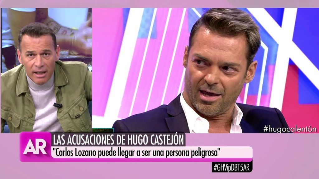 Carlos Lozano responde a Hugo Castejón: “Cuando quieras te enseño los mensajes de Miriam sobre ti, payaso”