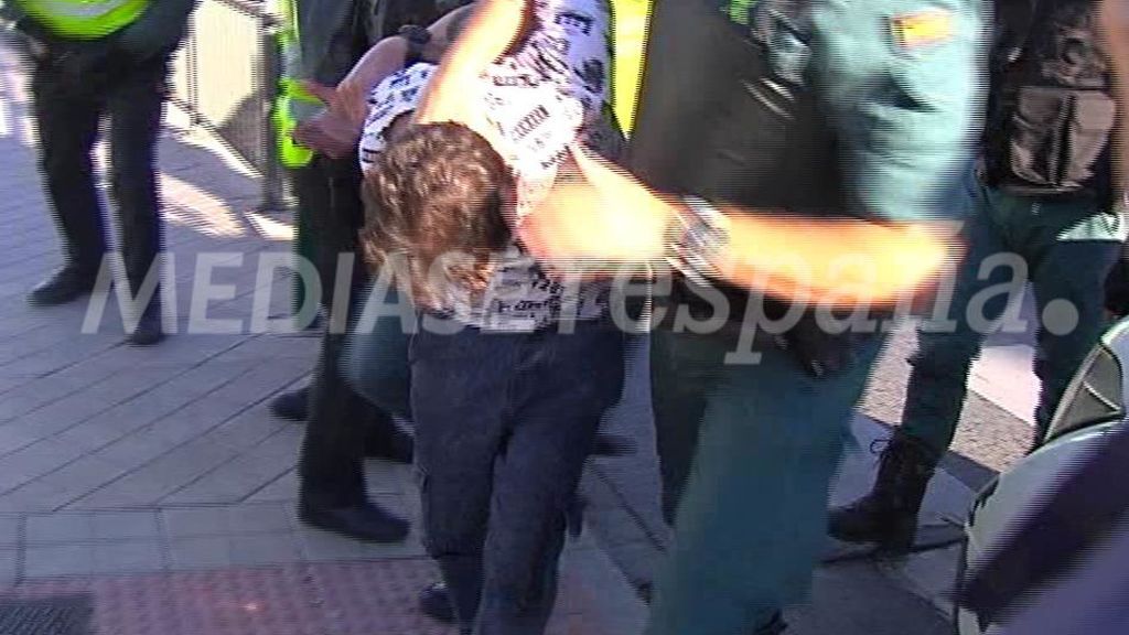 Impactantes imágenes de la detención del delincuente de Granada