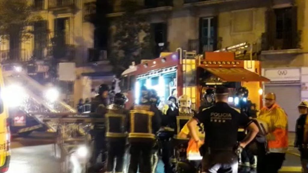 Detenido el presunto autor del incendio de esta madrugada en Barcelona