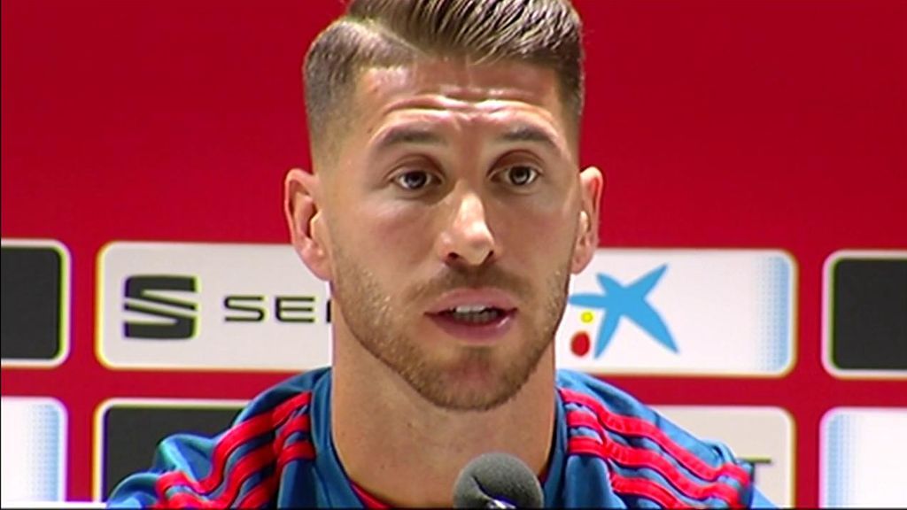 Sergio Ramos alaba a la afición del Betis y pide el apoyo de la afición para jugar contra Inglaterra Sergio Ramos alaba a la afición del Betis y pide el apoyo de la afición para jugar contra Inglaterra