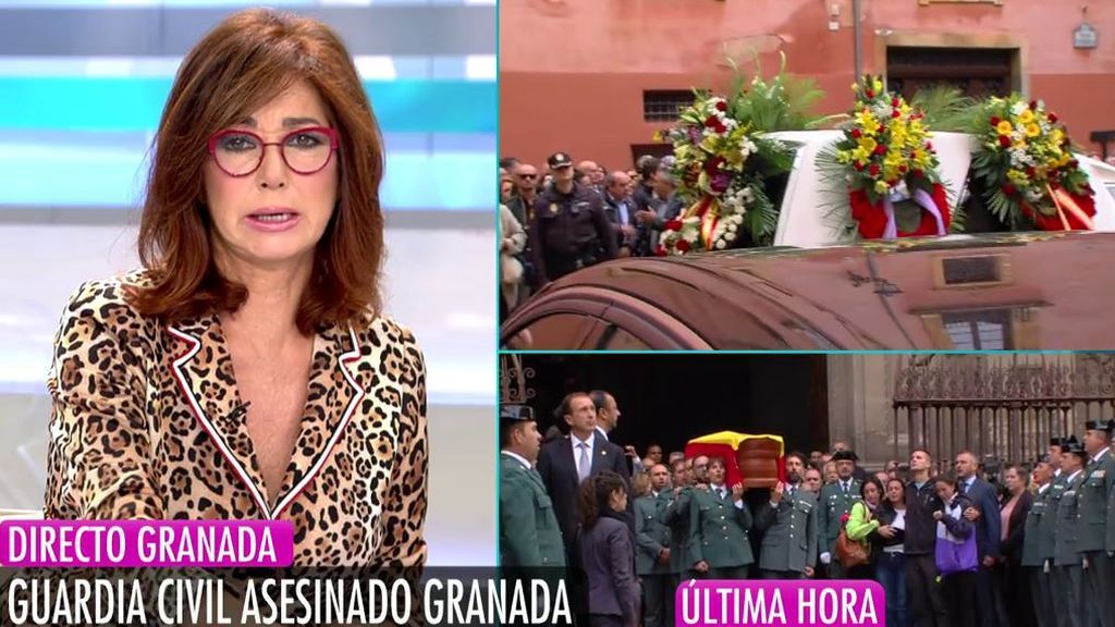 Ana Rosa recuerda a los guardias civiles víctimas de ETA: "Afortunadamente ya no se les entierra a escondidas"