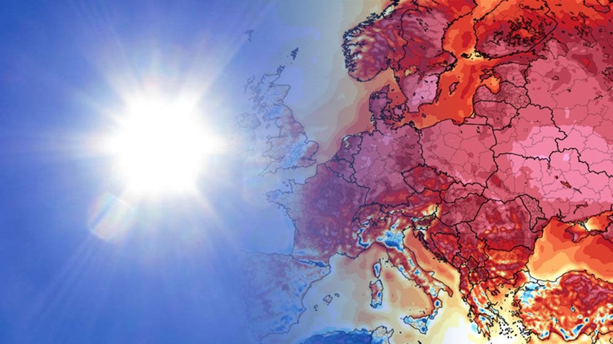 Alemania, Noruega, Rusia y el Ártico con hasta 10ºC más de lo normal, gracias al anticiclón