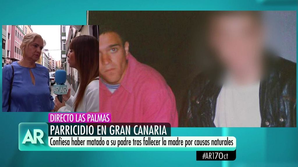 La vecina del parricida de Gran Canaria: "Era muy buen chico y dejó todo para cuidar a su madre, algo ha tenido que pasar"