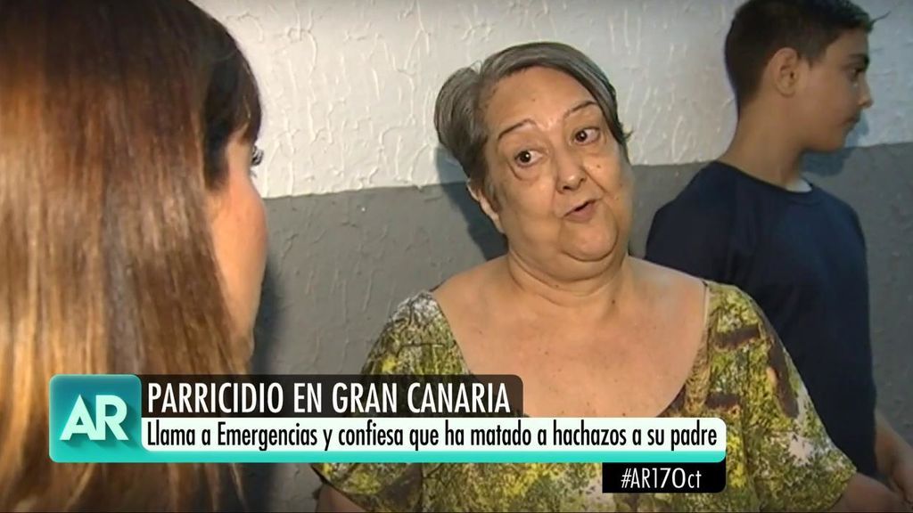 El barrio del parricida de Gran Canaria está con él: "Era un niño que vivía para su madre"