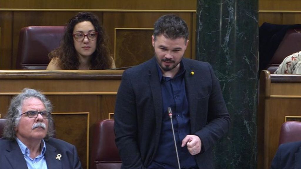 Rufián habla por el colectivo LGTBI: “Me gustaría que tener vulva y pene no tenga más importancia que ser zurdo o diestro”