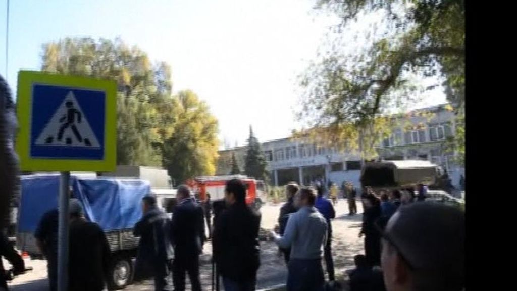 Masacre en un colegio de Crimea