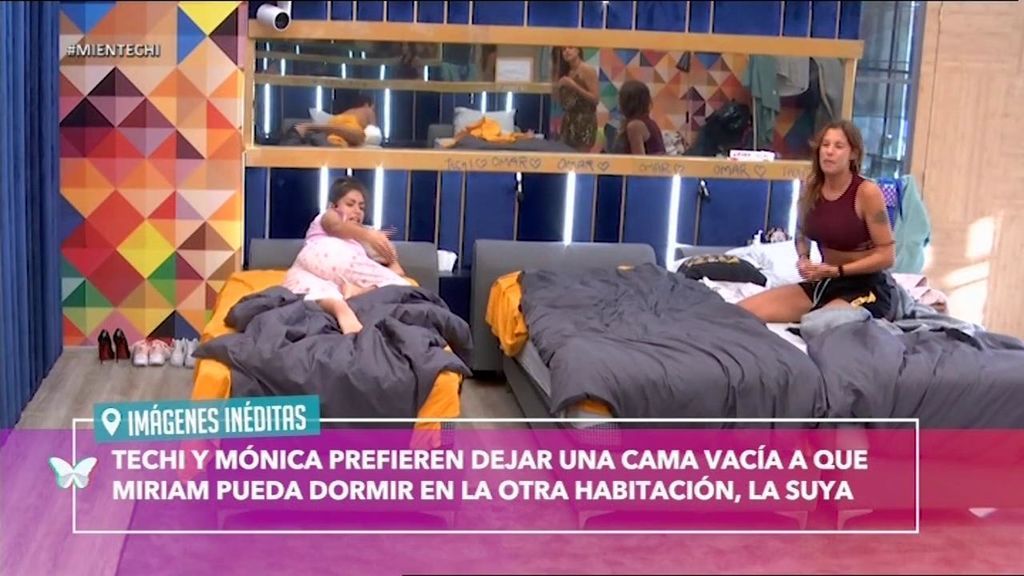 Imágenes inéditas: la discusión entre Miriam y Mónica Hoyos por dormir en la misma habitación